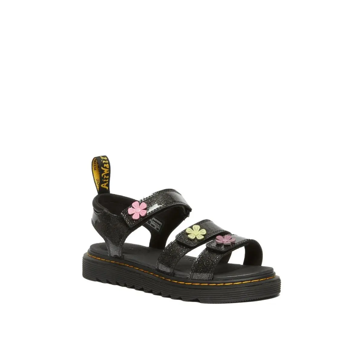 Girl`s Casual Sandals  Klaire Sandal Black/Multicolor by Dr. Martens