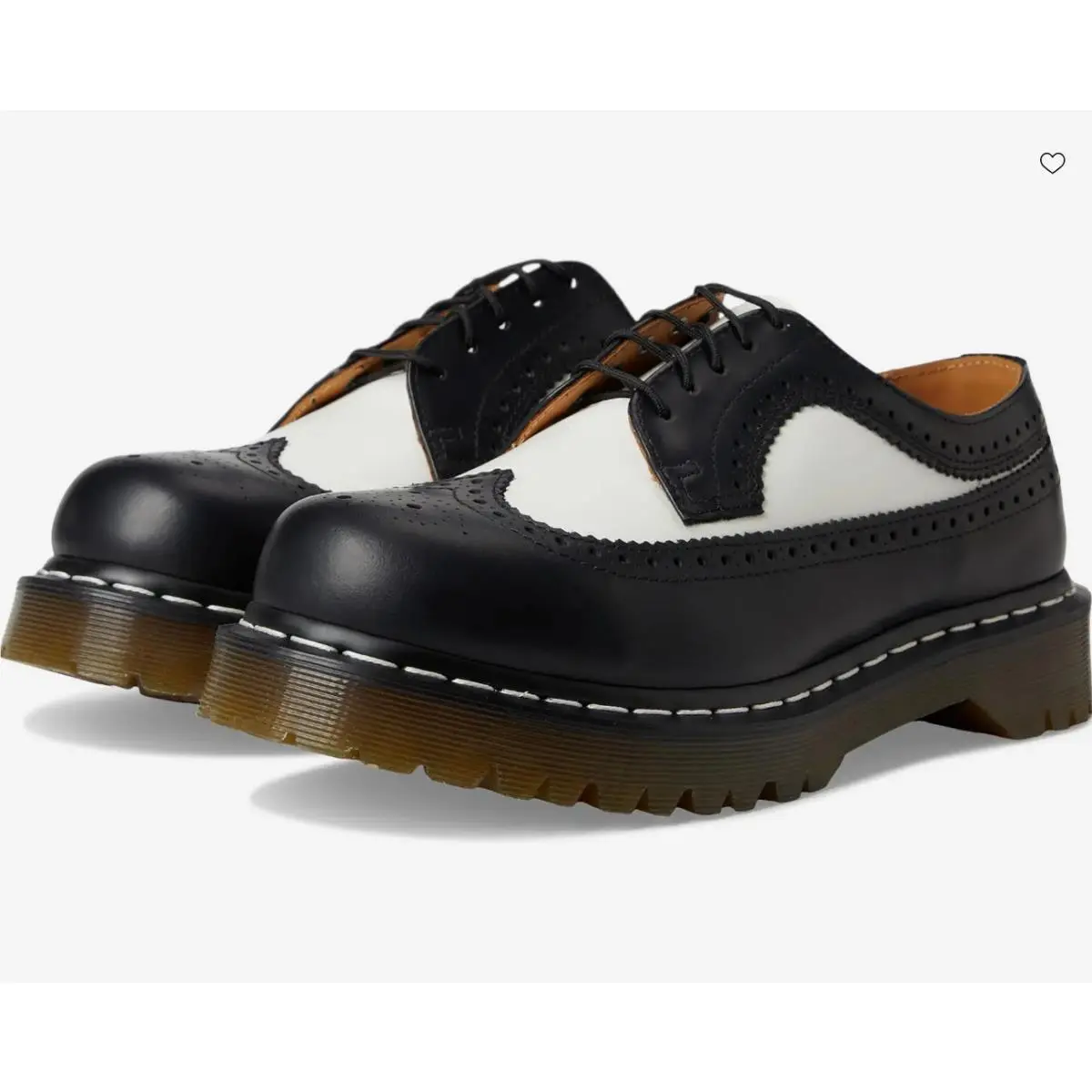 3989 Bex Smooth Leather Brogue Men`s and Women`s Shoes by Dr. Martens