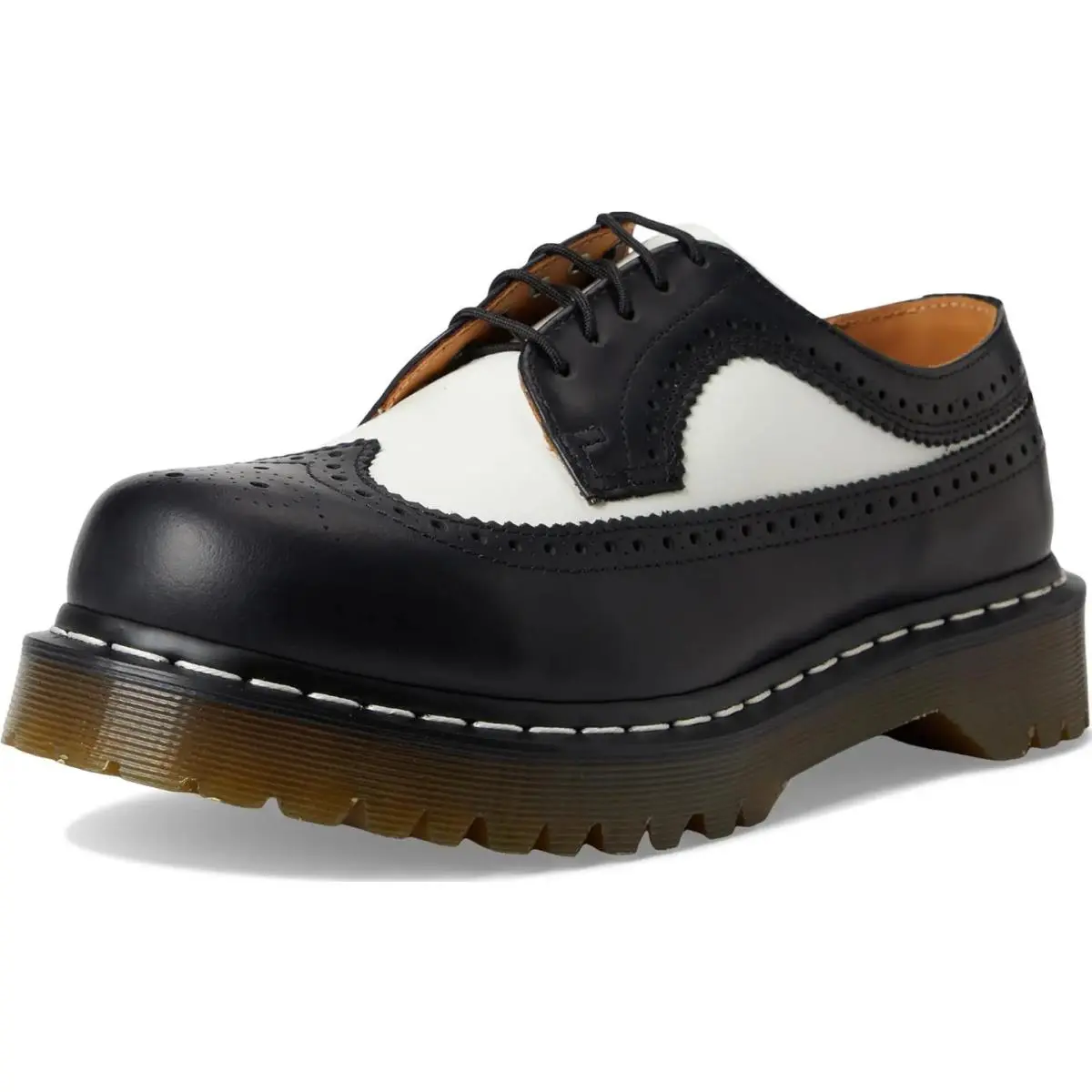 Dr. Martens shoes - Black/White Smooth 7