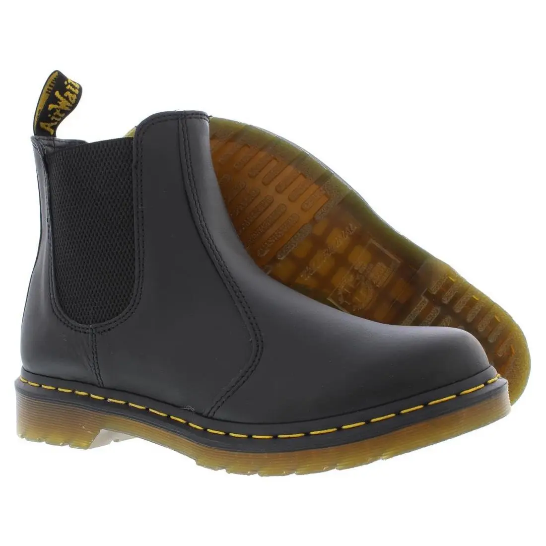 2976 Chelsea Boot Leather Womens Shoes Size 5 Color: Black-black black black by Dr. Martens