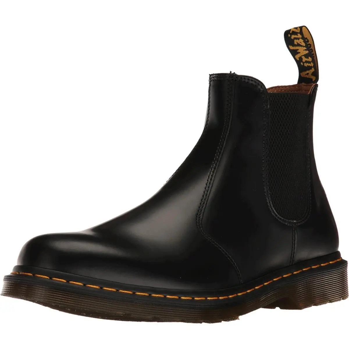 2976 Chelsea Boot Leather Womens Shoes Size 5 Color: Black-black black smooth by Dr. Martens