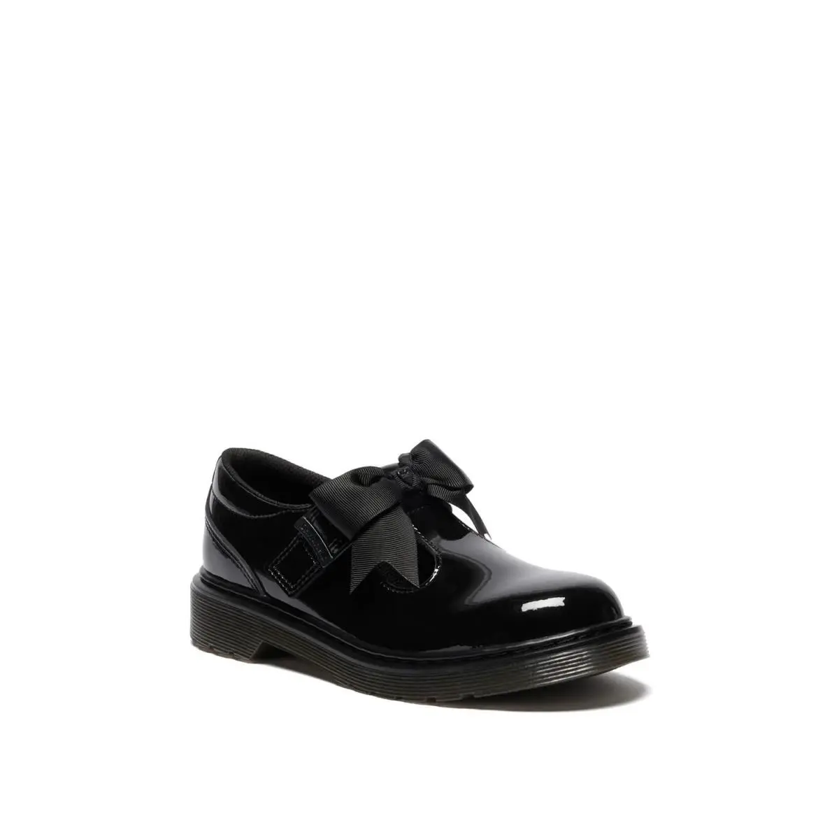 Girl`s Dress Shoes  Polley II Mary Jane Black by Dr. Martens