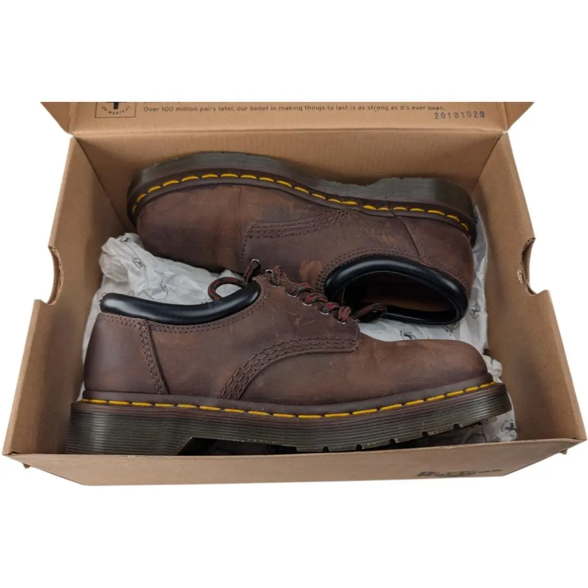 Dr. Martens shoes - 8053 - 11849201 - Brown (Gaucho Crazy Horse) (UPC: 800090824506) 6