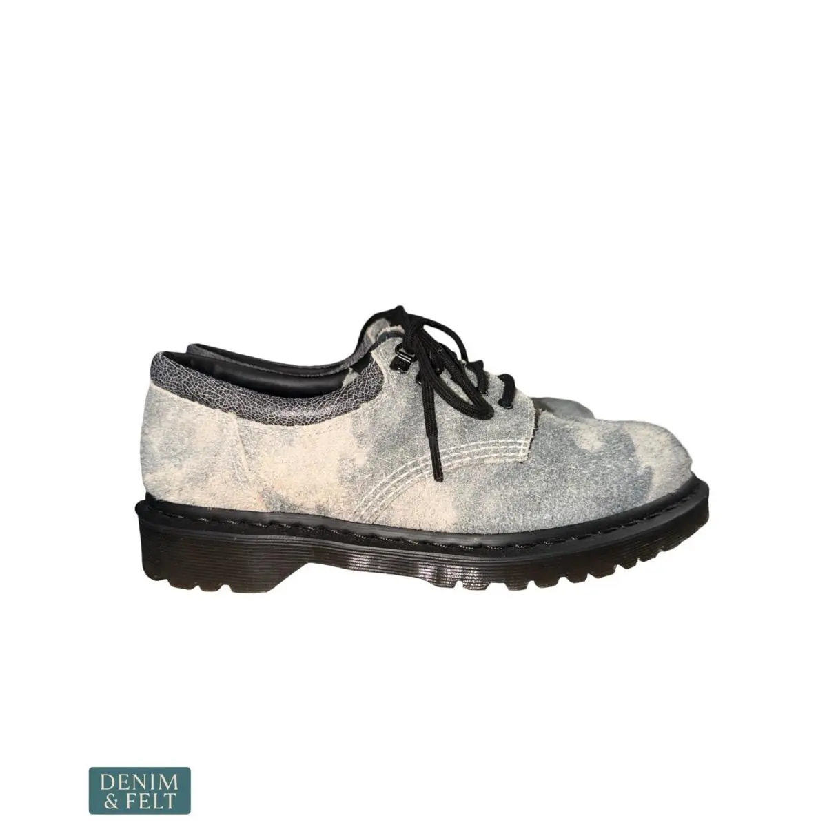 Dr. Martens shoes - 8053 Stonewashed Suede - Stonewashed Suede - Gray 9