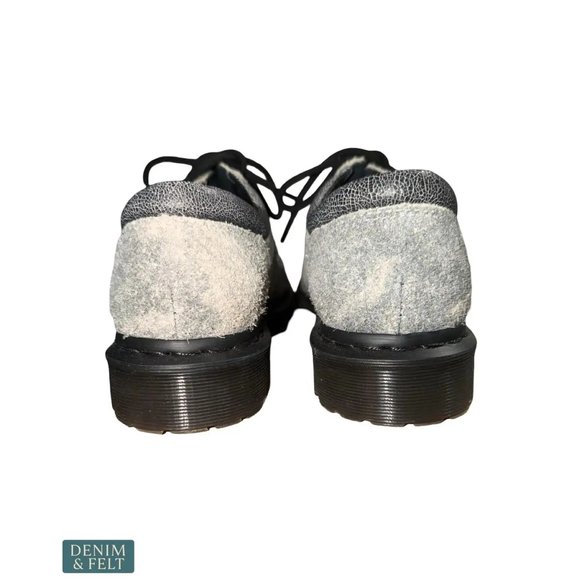 Dr. Martens shoes - 8053 Stonewashed Suede - Stonewashed Suede - Gray 11
