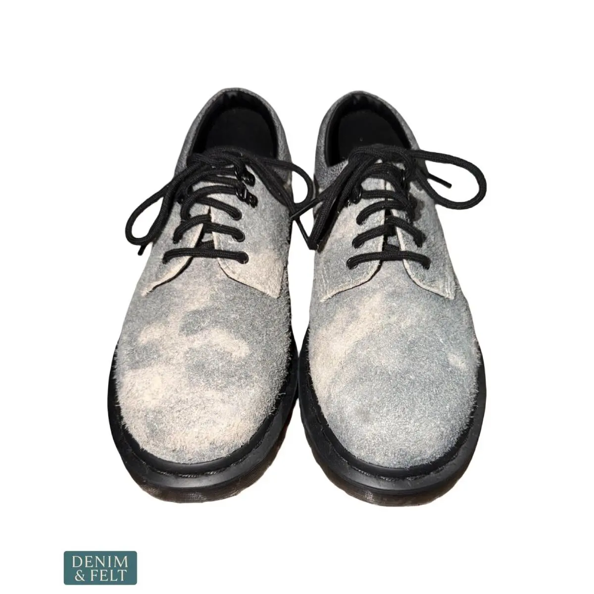 Dr. Martens shoes - 8053 Stonewashed Suede - Stonewashed Suede - Gray 6