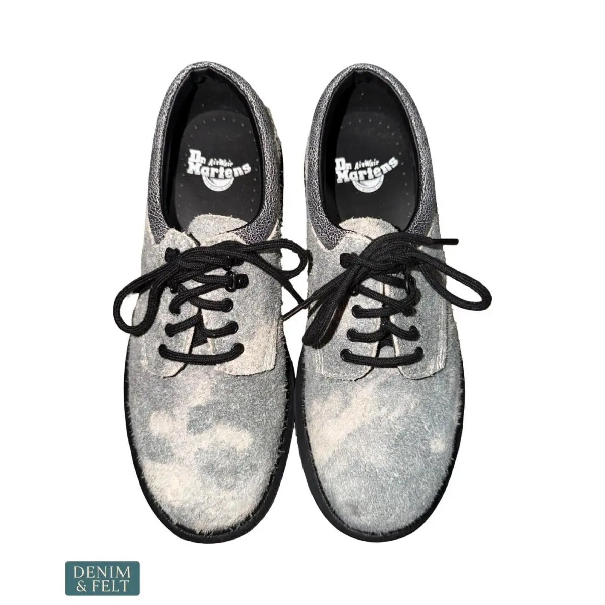 Dr. Martens shoes - 8053 Stonewashed Suede - Stonewashed Suede - Gray 7