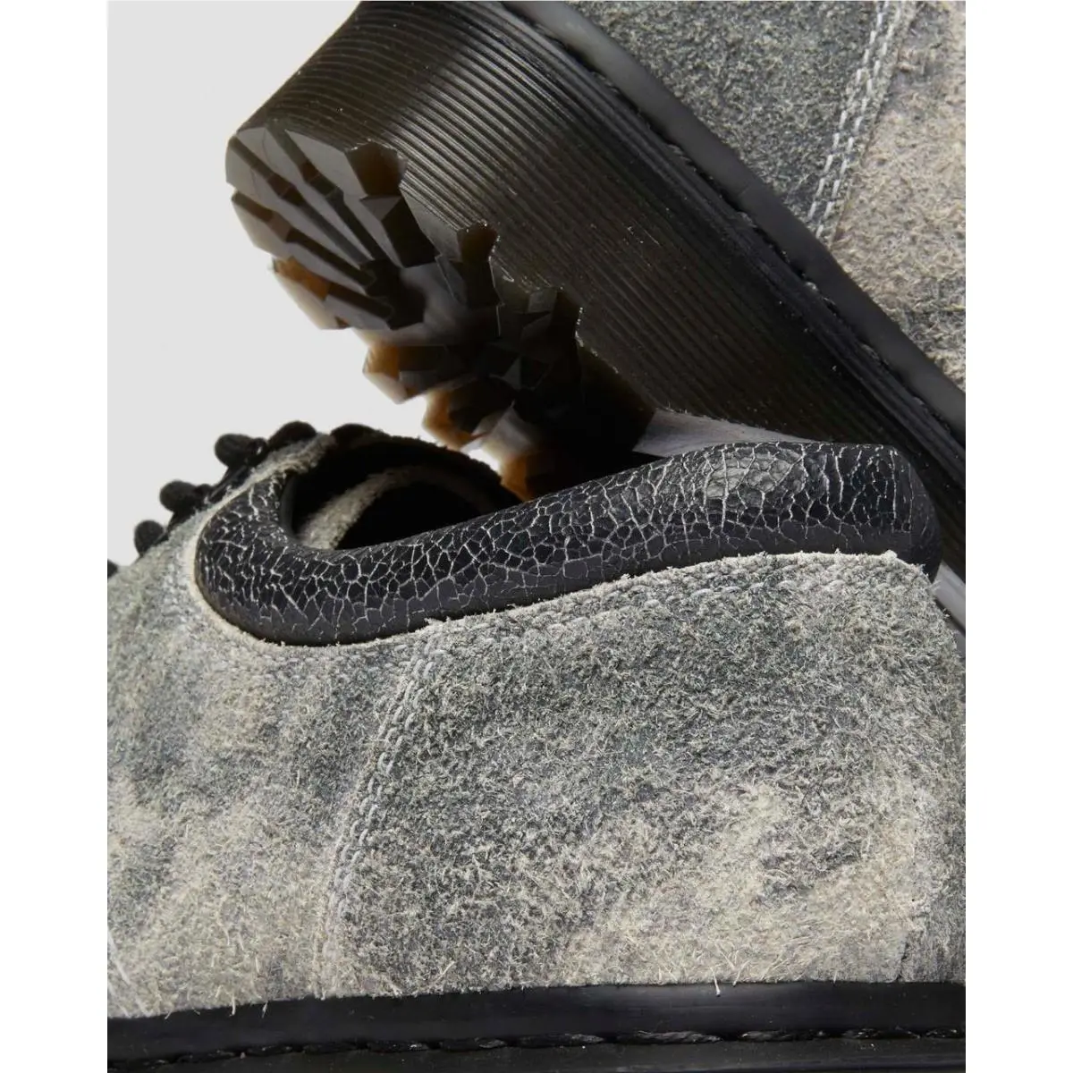 Dr. Martens shoes - 8053 Stonewashed Suede - Stonewashed Suede - Gray 4