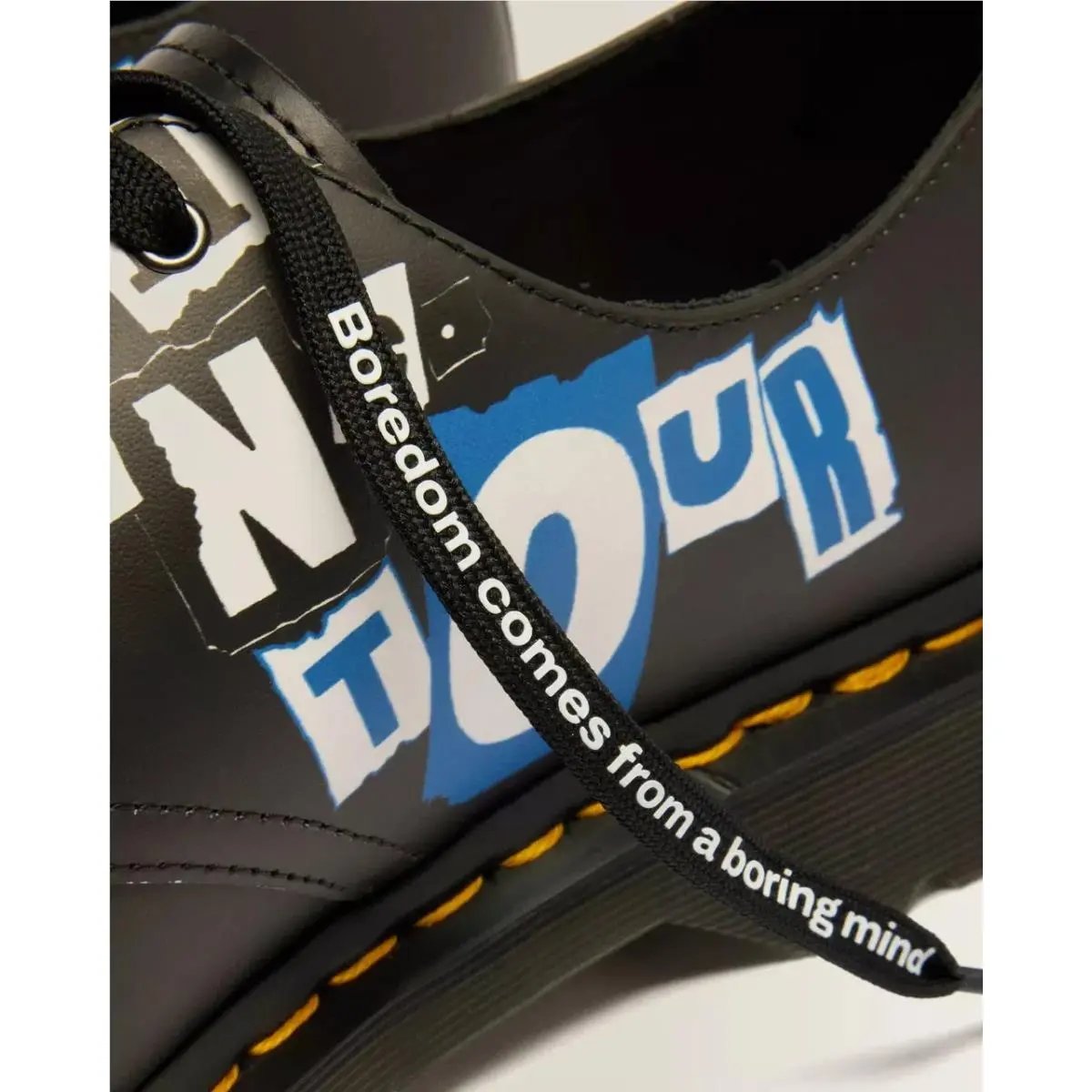 Dr. Martens shoes - 1461 Metallica Damage Tour - Metallica Damage Tour - Black, Multi (UPC: 190665800135) 4