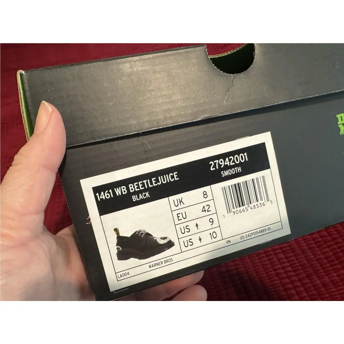 Dr. Martens shoes - 1461 WB BEETLEJUICE - BEETLEJUICE - Black 13