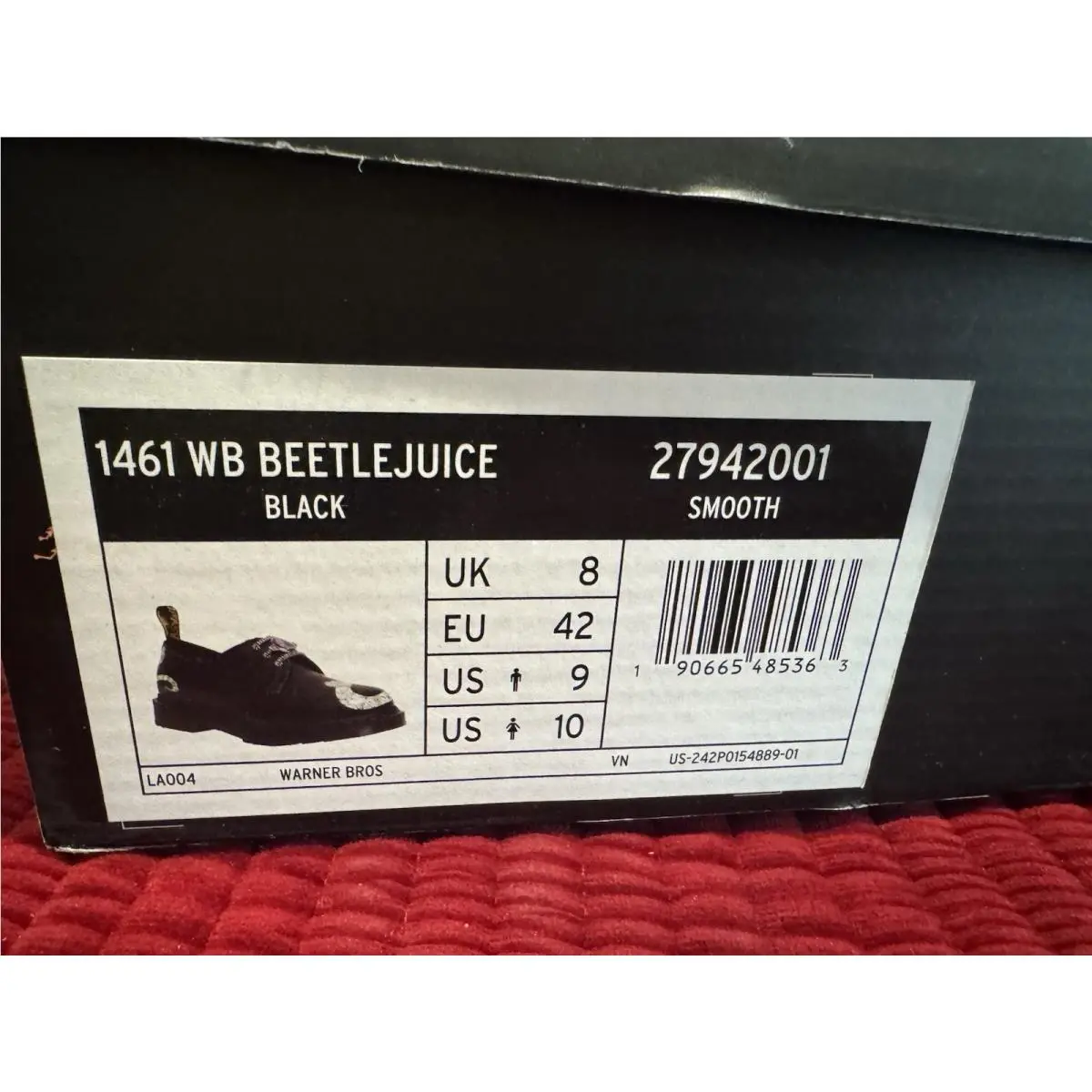 Dr. Martens shoes - 1461 WB BEETLEJUICE - BEETLEJUICE - Black 14