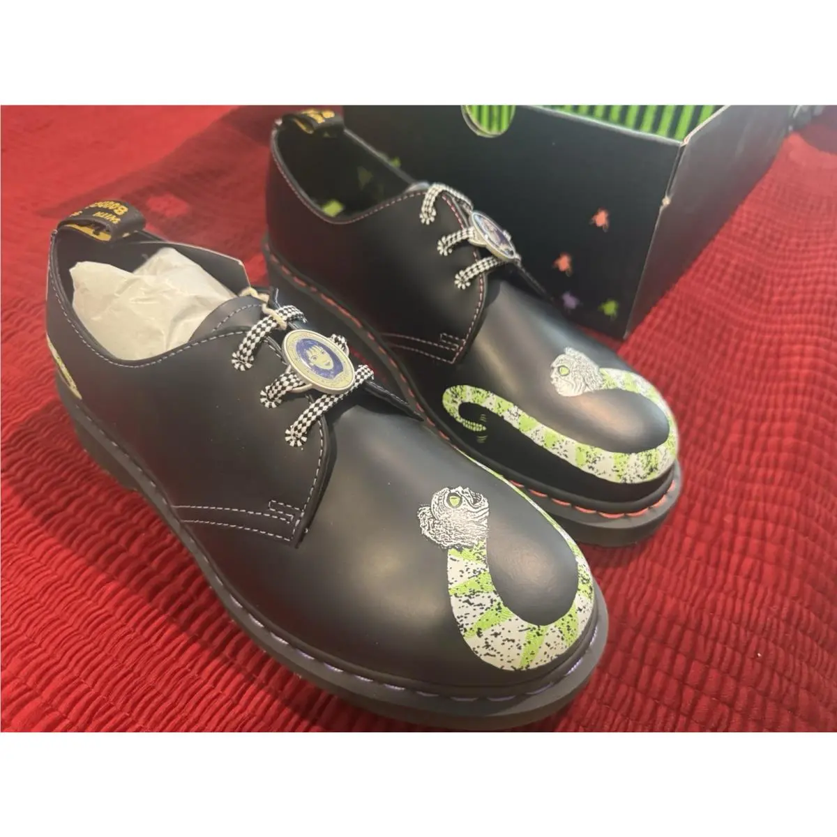 Dr. Martens shoes - 1461 WB BEETLEJUICE - BEETLEJUICE - Black 0