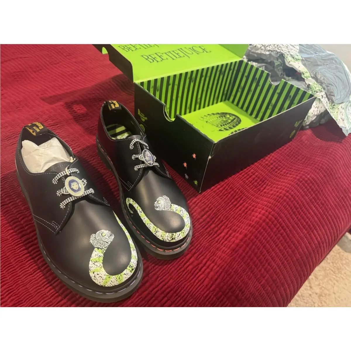 Dr. Martens shoes - 1461 WB BEETLEJUICE - BEETLEJUICE - Black 1