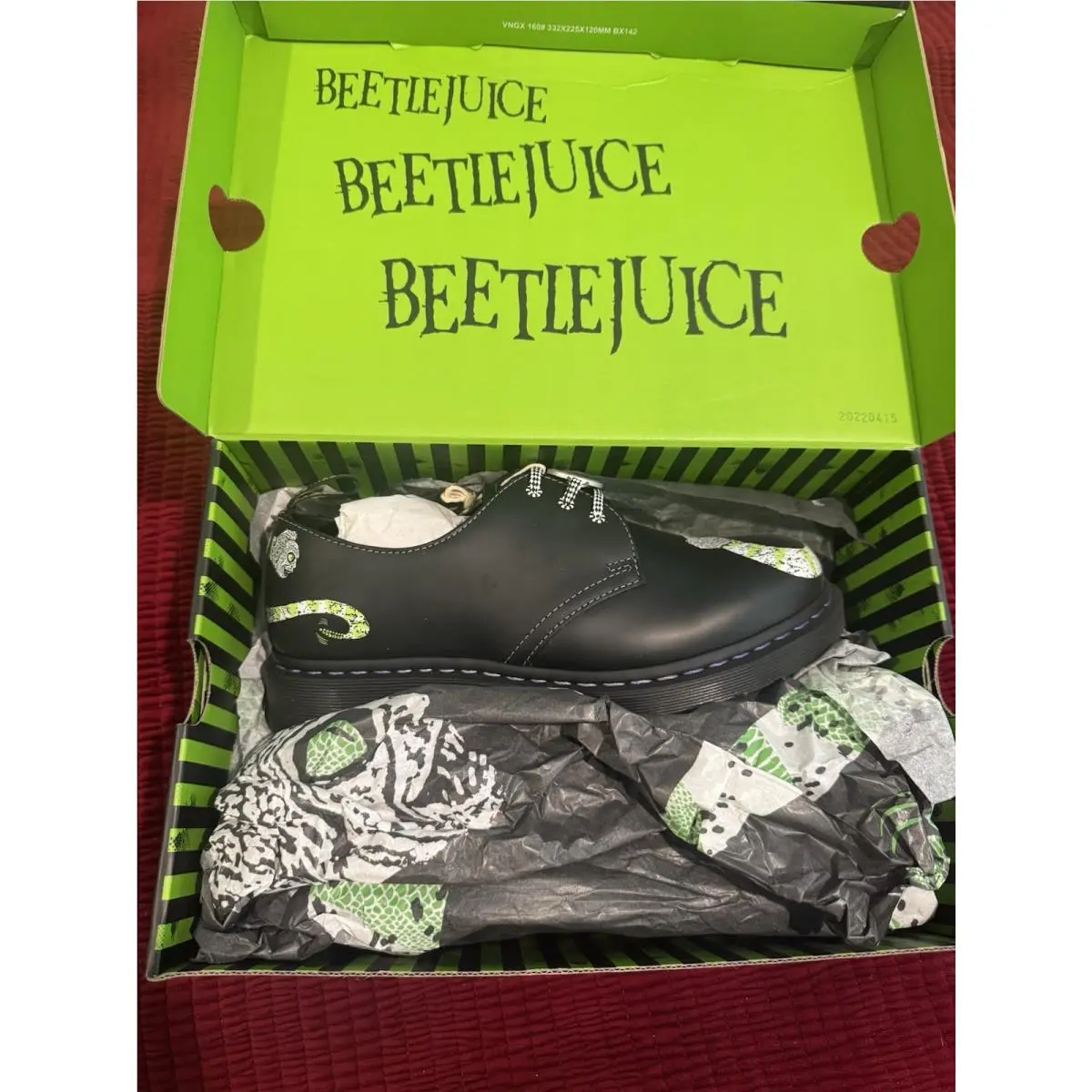 Dr. Martens shoes - 1461 WB BEETLEJUICE - BEETLEJUICE - Black 2