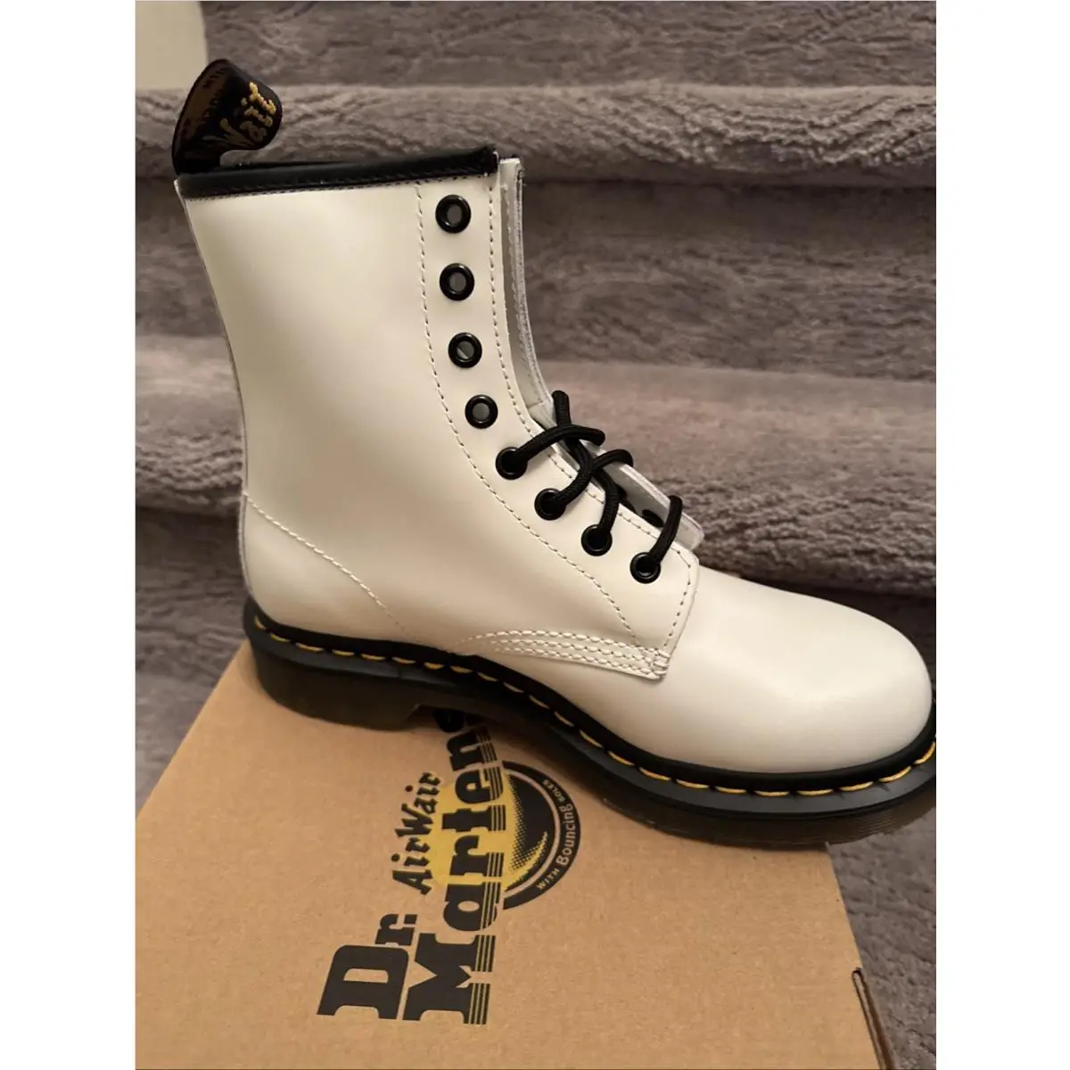 Dr. Martens shoes - Dr. Martens 1460 - Martens - White 8