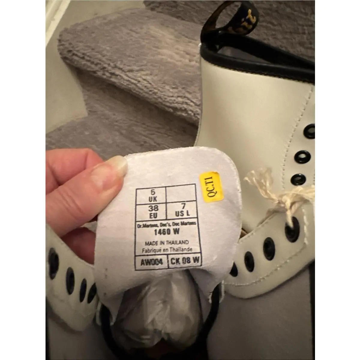 Dr. Martens shoes - Dr. Martens 1460 - Martens - White 9