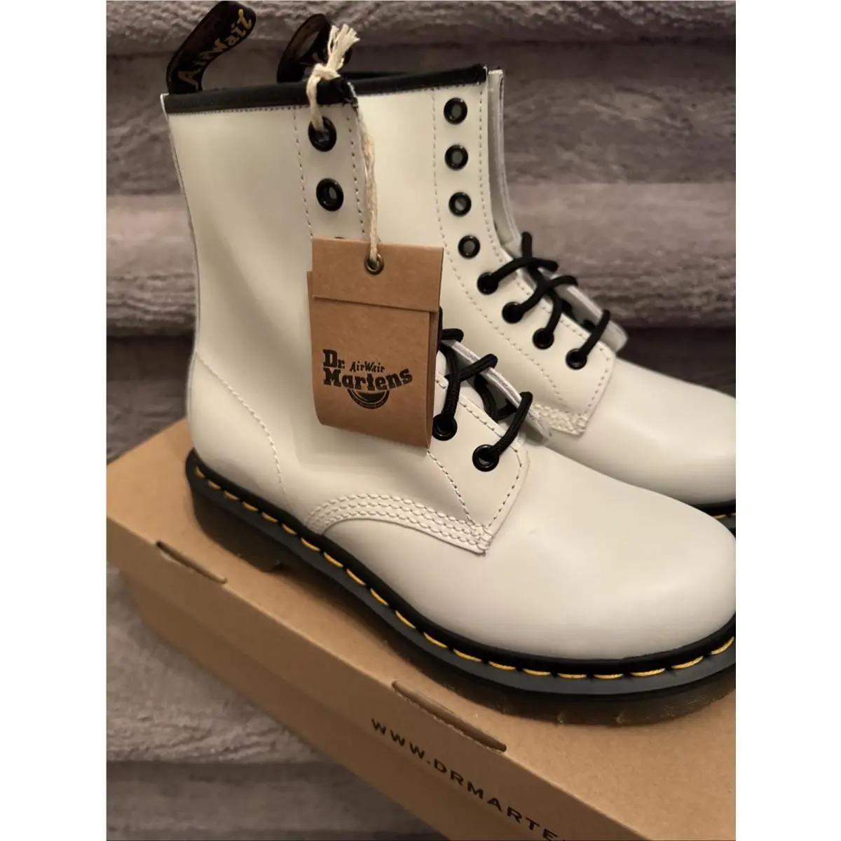 Dr. Martens shoes - Dr. Martens 1460 - Martens - White 0