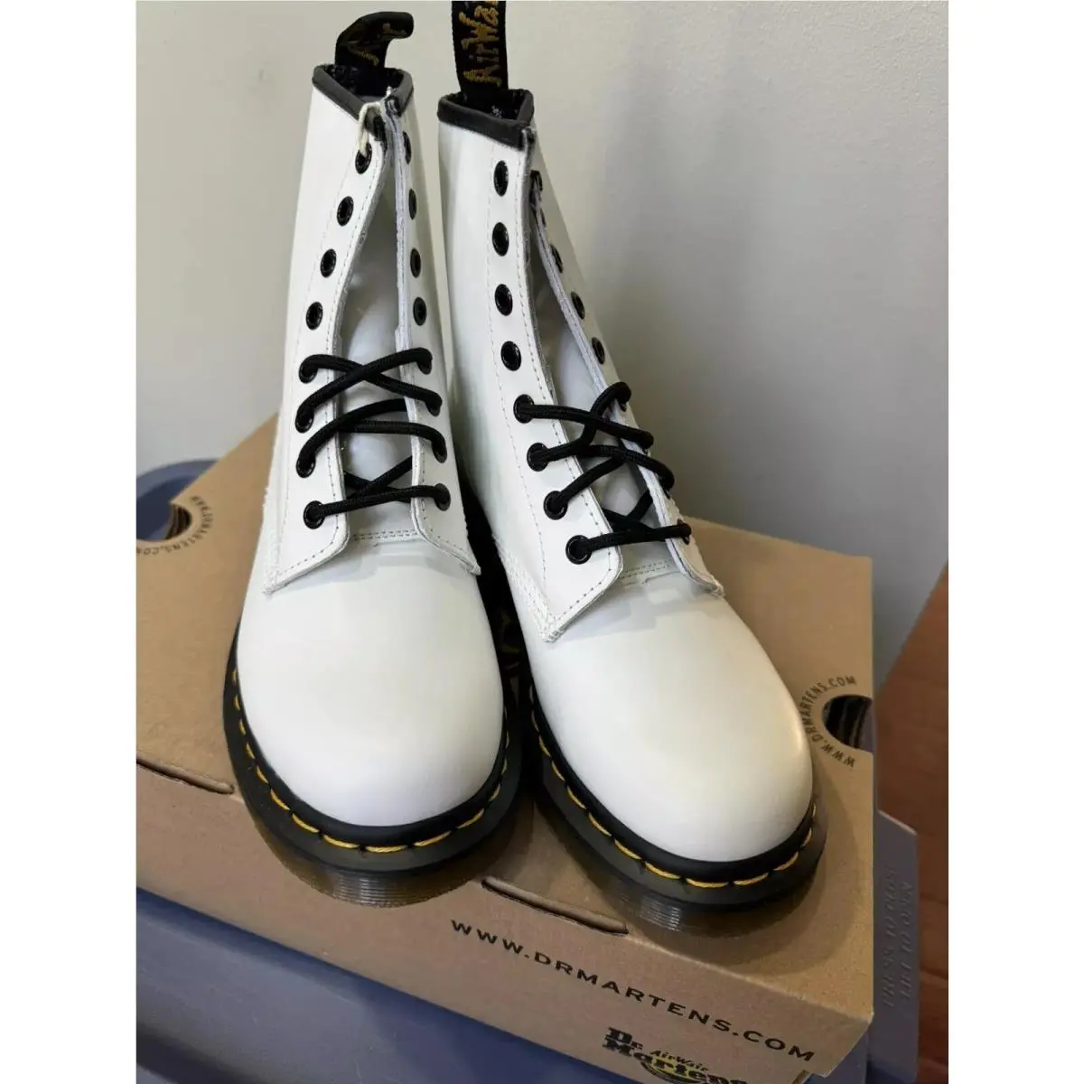 Dr. Martens shoes - Dr. Martens 1460 - Martens - White 1