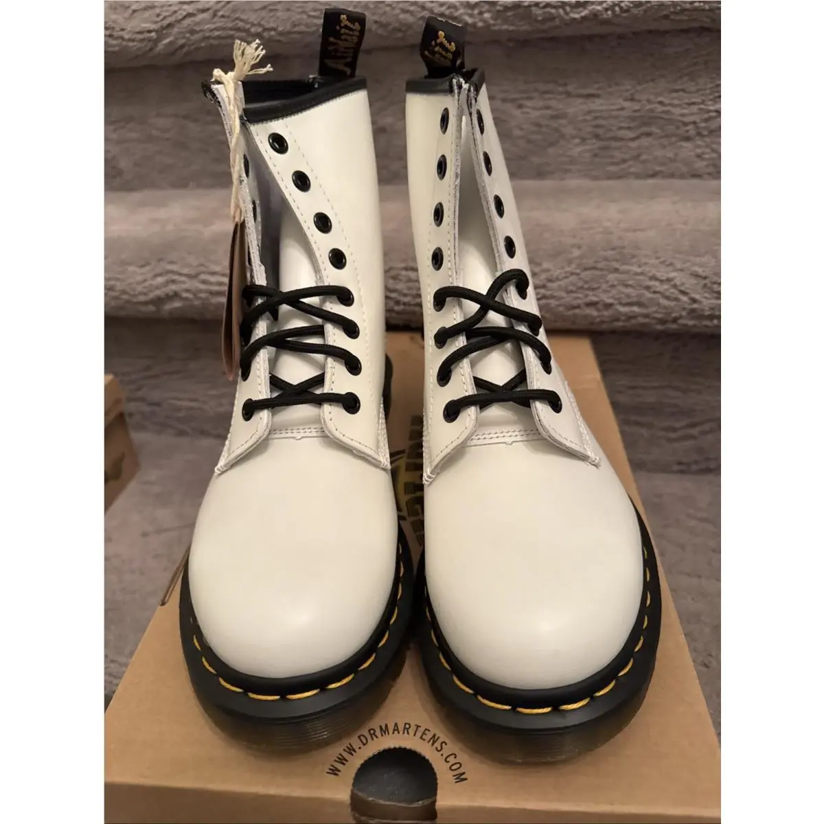 Dr. Martens shoes - Dr. Martens 1460 - Martens - White 3
