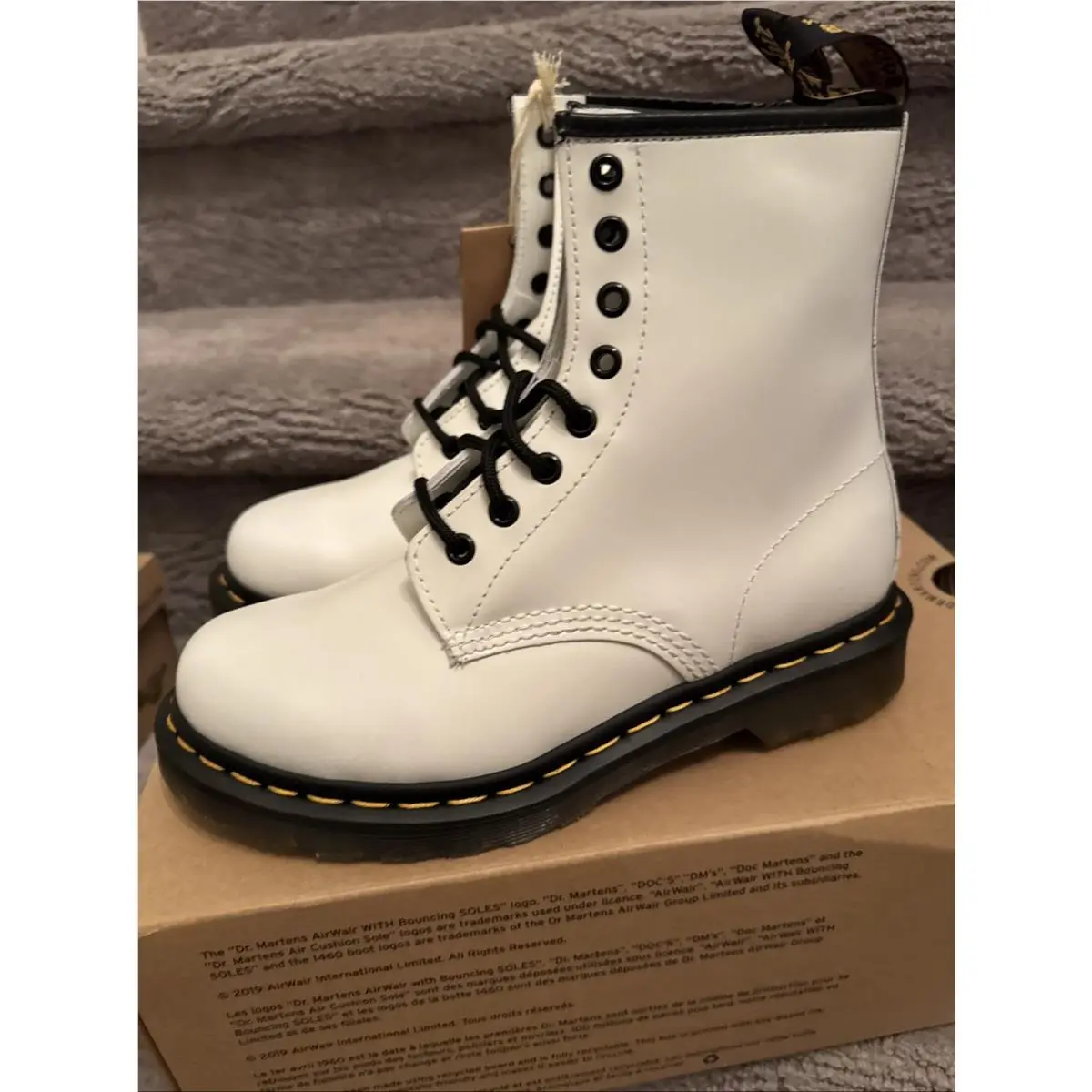 Dr. Martens shoes - Dr. Martens 1460 - Martens - White 4