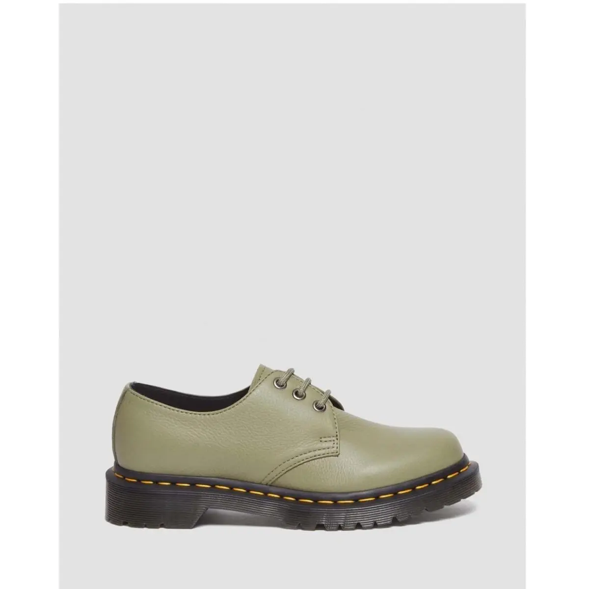 Dr. Martens shoes - 1461 Virginia Leather Oxford Shoes - Green 3