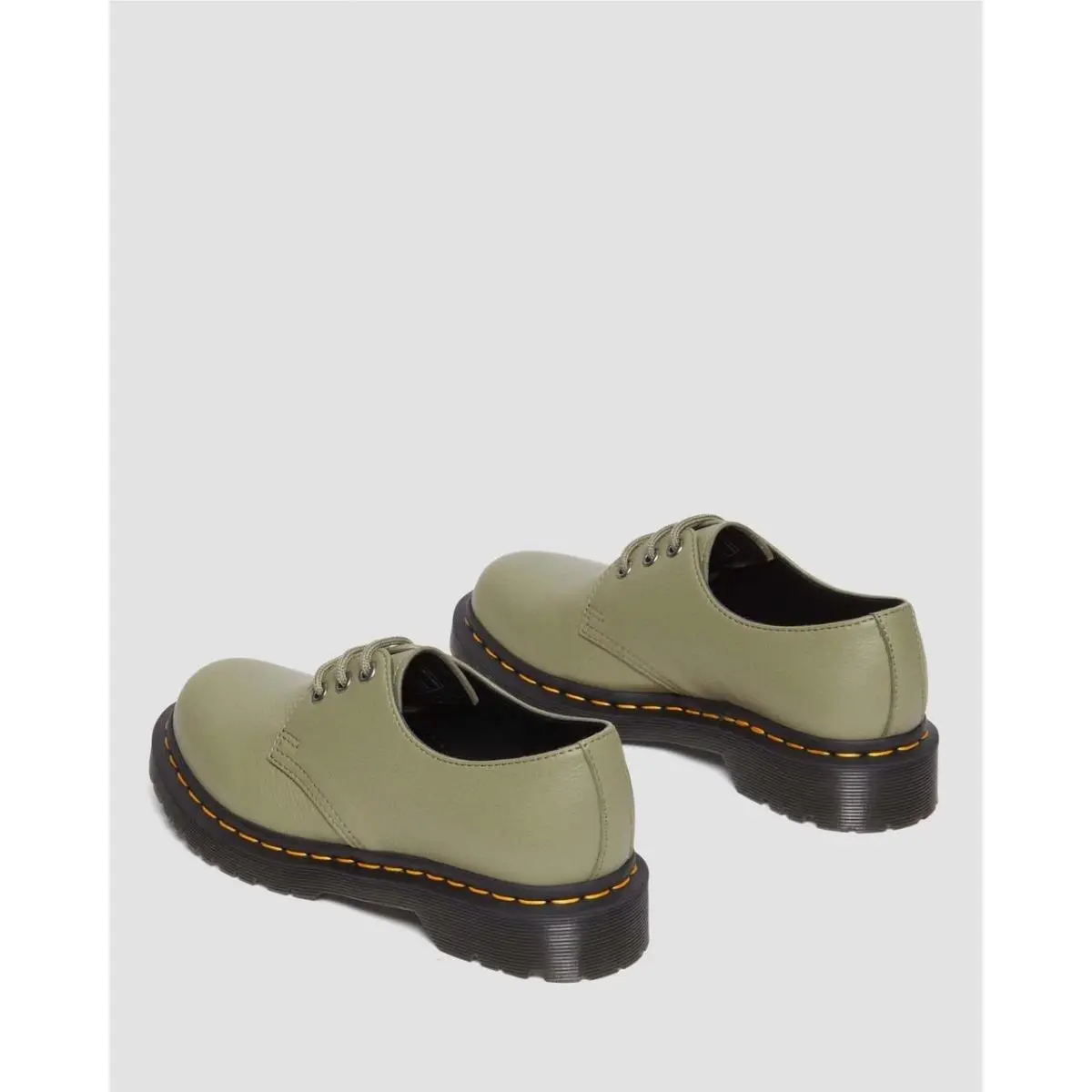 Dr. Martens shoes - 1461 Virginia Leather Oxford Shoes - Green 0