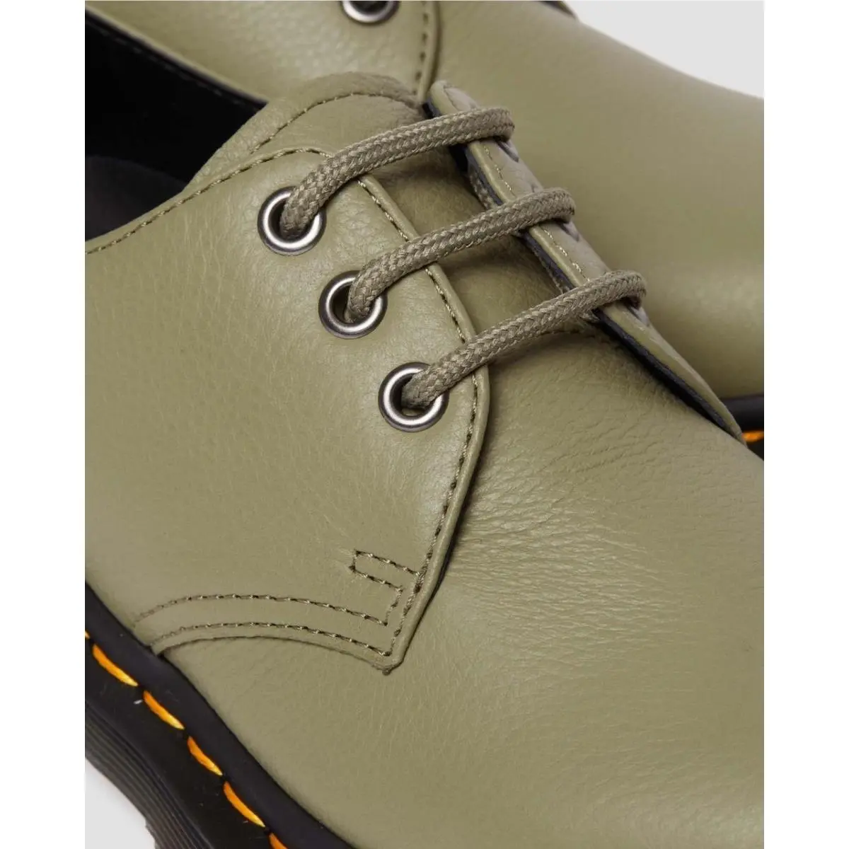Dr. Martens shoes - 1461 Virginia Leather Oxford Shoes - Green 2