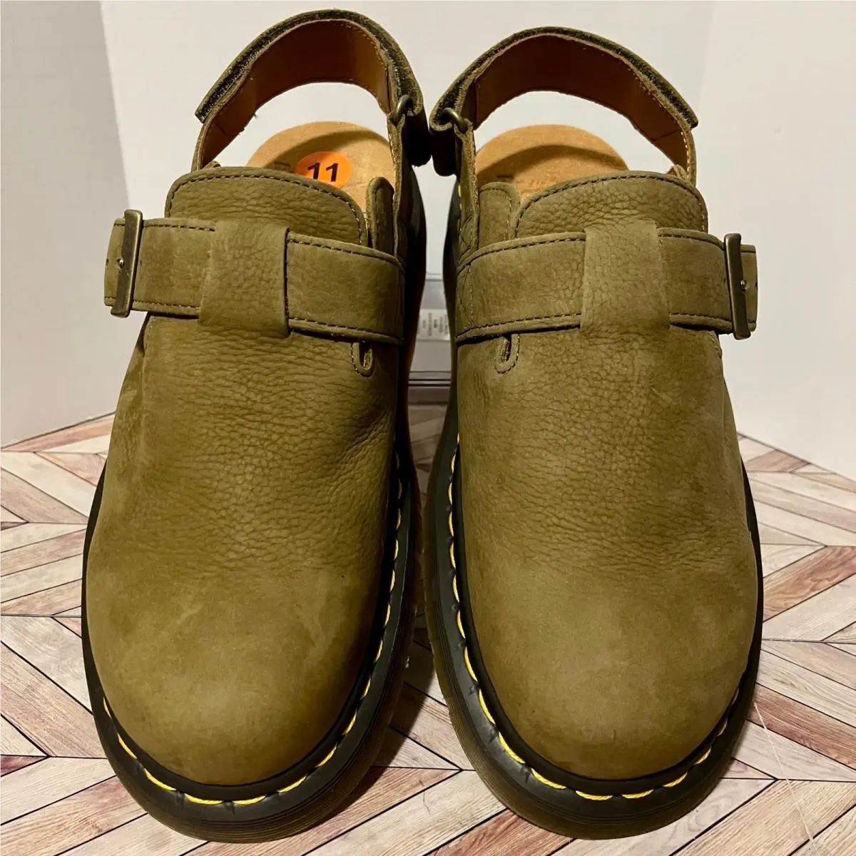 Dr. Martens shoes - Dr. Martens Jorge II Slingback Mule - 31564357 - Green 1