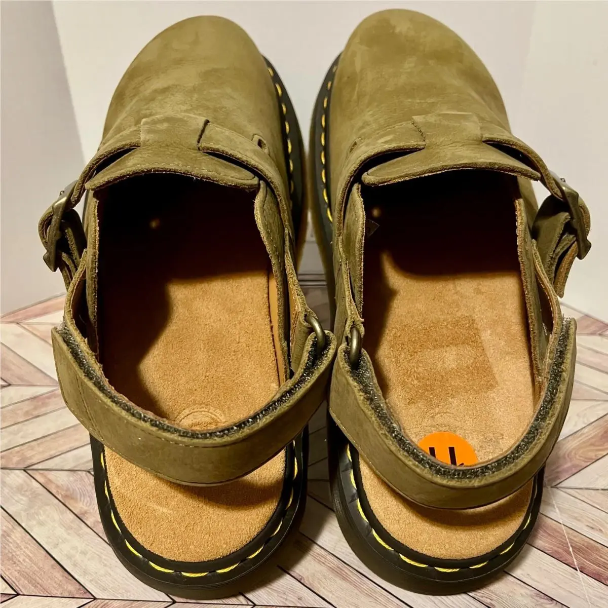 Dr. Martens shoes - Dr. Martens Jorge II Slingback Mule - 31564357 - Green 2