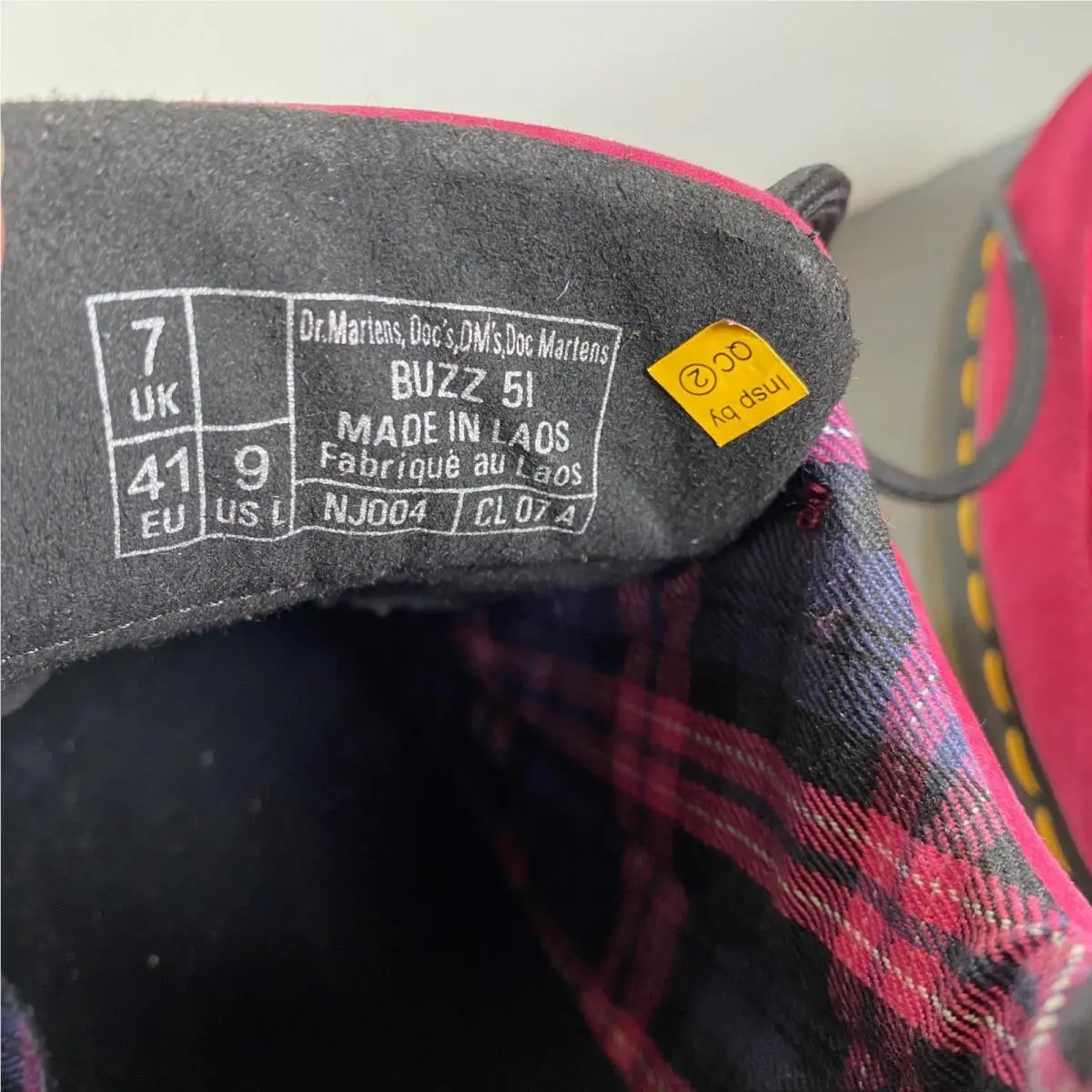 Dr. Martens shoes - Buzz 5I - Buzz - Pink 2