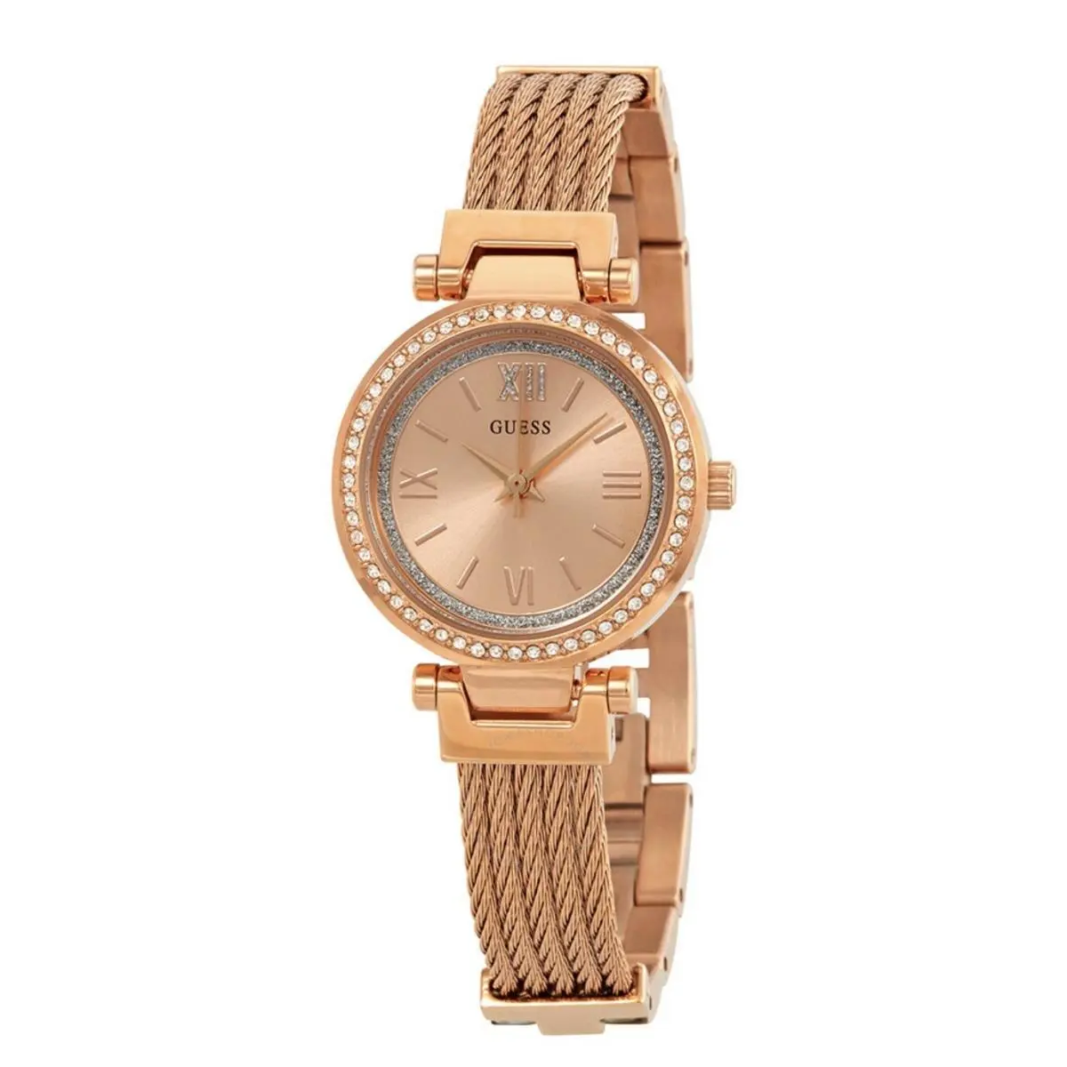 Rose Gold Tone 27 mm Mini Women Fashion Watch by Guess
