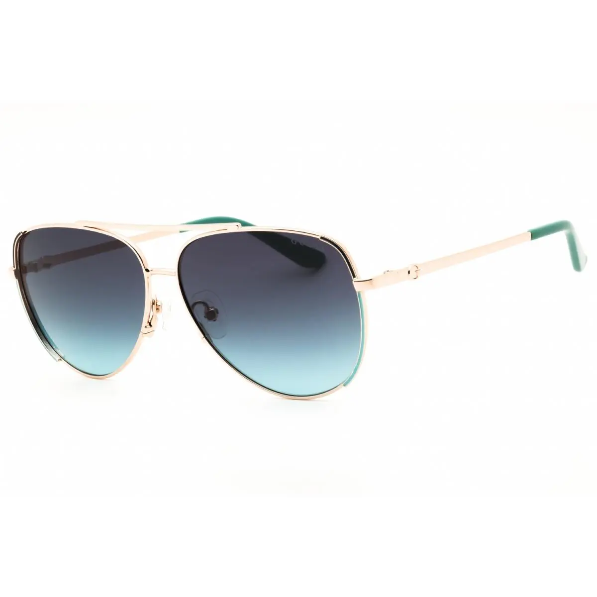 GU00193 33W Gold/blue Gradient 58-12-140 Sunglasses by Guess