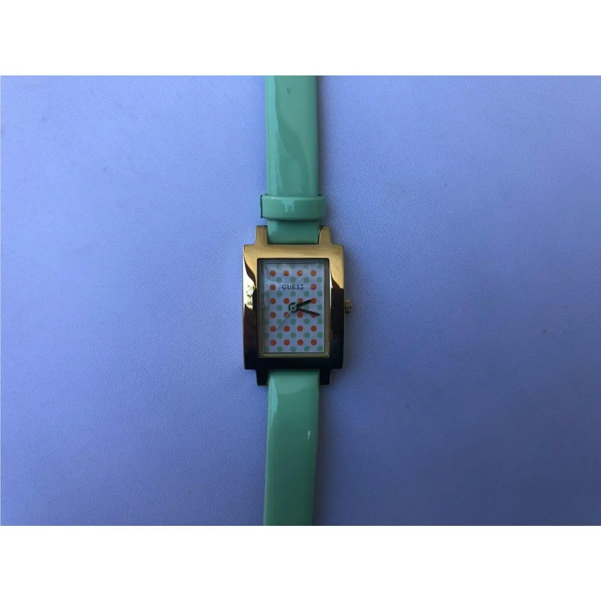 Collection Green Band Women`s Watch W0951L2 Japan by Guess