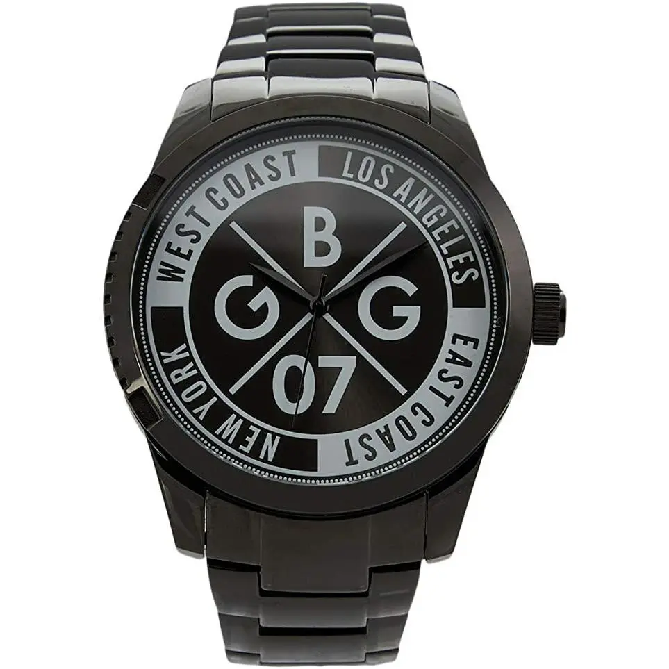 Gbg  48mm Men`s Stainless Steel Stainless Steel Watch G10449G1 by Guess
