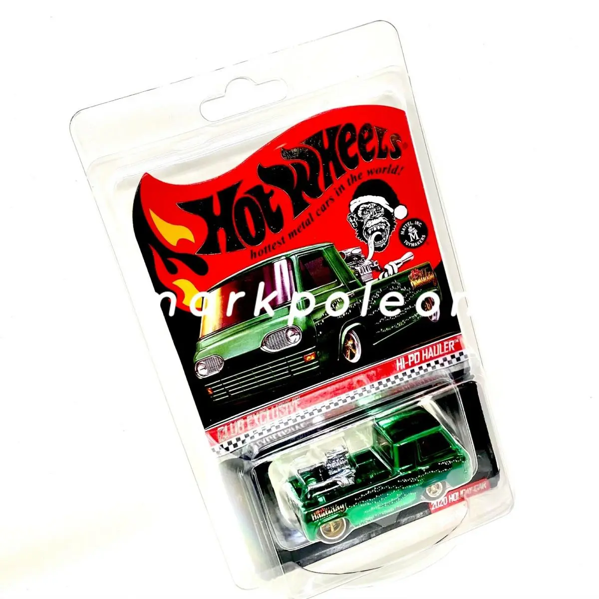 Hot Wheels Rlc Exclusive 60s Ford Hi-po Hauler 2020 Holiday Green 10825 / 20000
