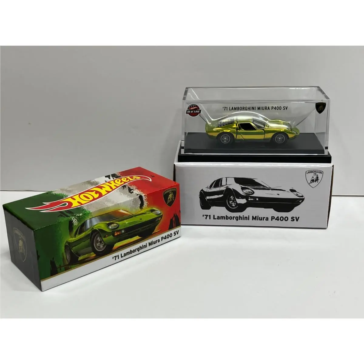Rlc 2025 Mattel Hot Wheels `71 Lamborghini Miura P400 SV - Red Line Club HWF11