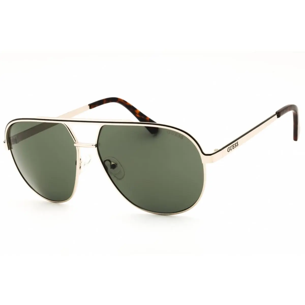 Factory Men`s Sunglasses Gold Metal Aviator Full Rim Frame GF00070 32N by Guess