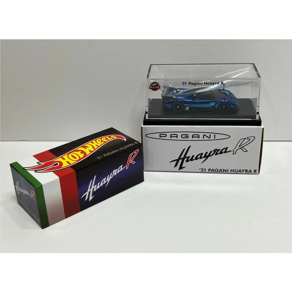 Rlc 2023 Mattel Hot Wheels `21 Pagani Huayra R Blue Diecast