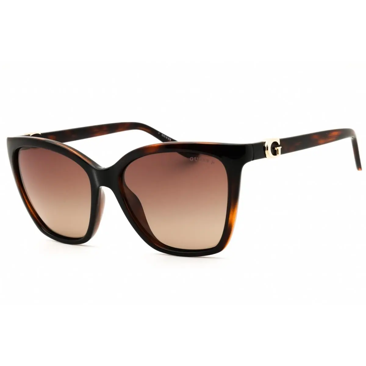 GU00191 52H Dark Havana/brown Polarized 56-16-140 Sunglasses by Guess