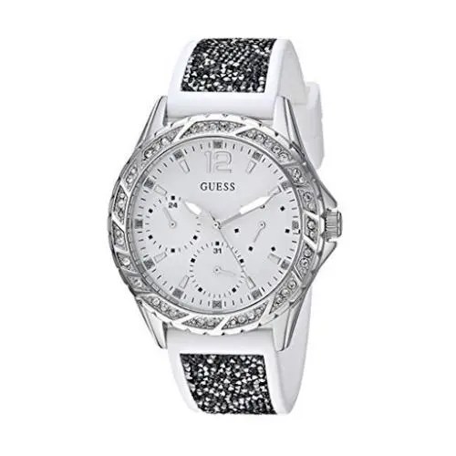g Twist Womens Analog Quartz Watch with Silicone Bracelet W1096L1 by Guess