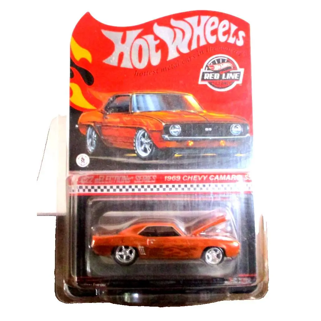 2022 Hot Wheels Red Line Club Selections ’69 Chevy Camaro SS Metal Real Riders
