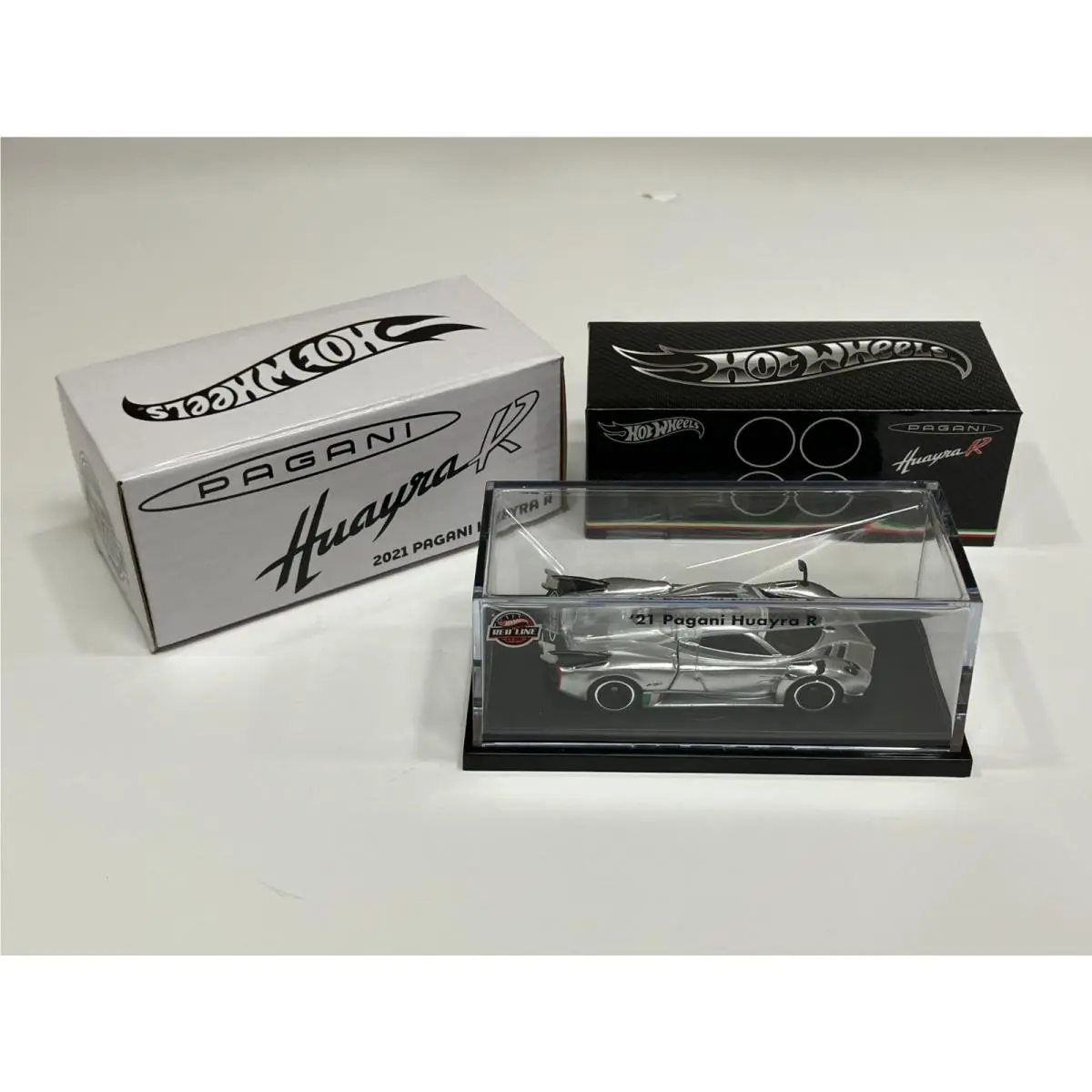 Rlc 2026 Mattel Hot Wheels `21 Pagani Huayra R Silver Diecast