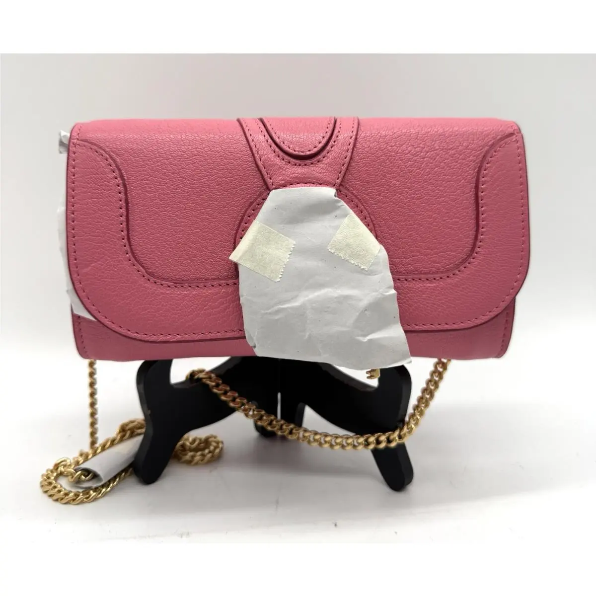 See  Hana Pink Leather Crossbody Purse Handbag Phone Wallet Box by Chloé