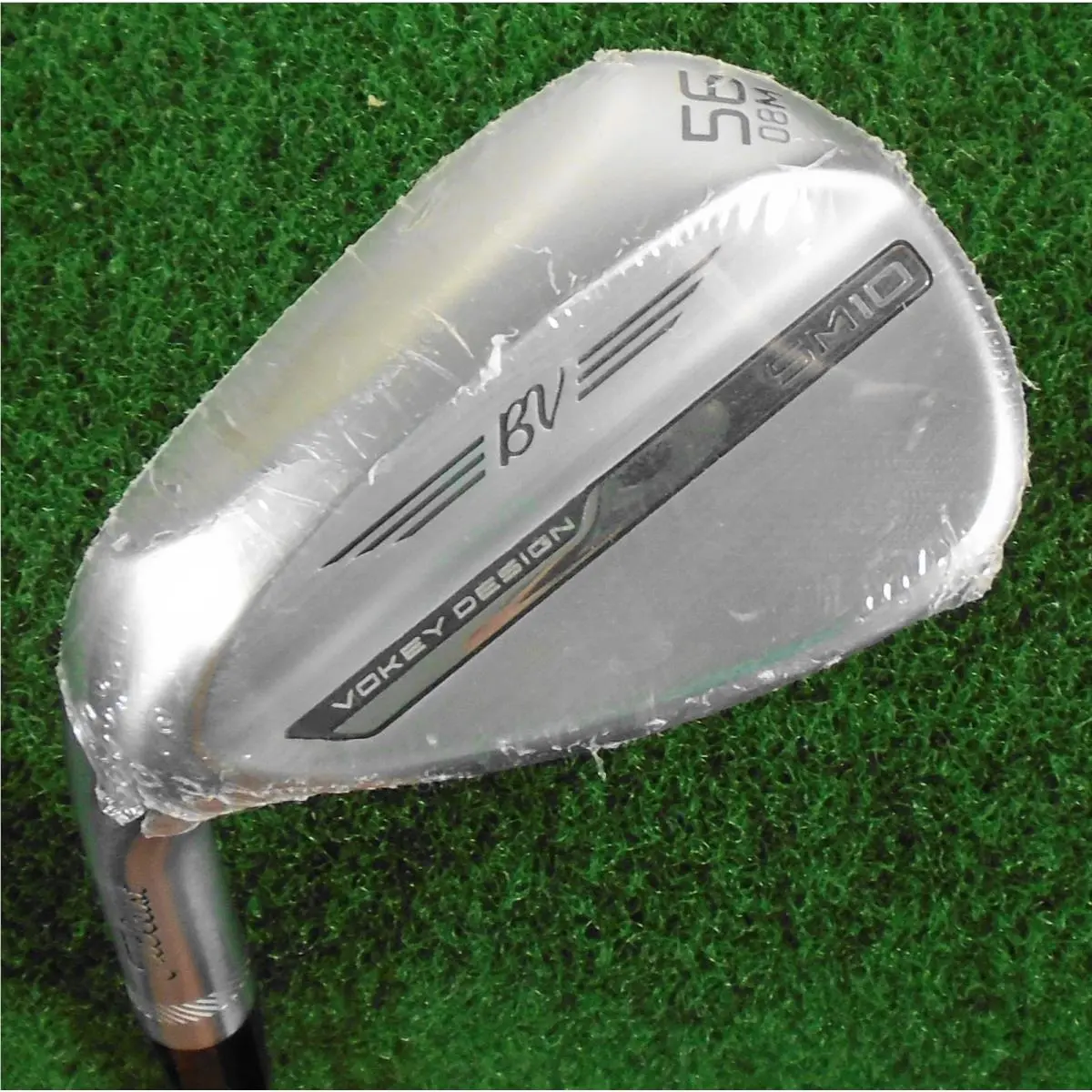 Titleist LH Vokey SM10 Tour Chrome 56/08 M Grind Sand Wedge Stock Steel 35.25