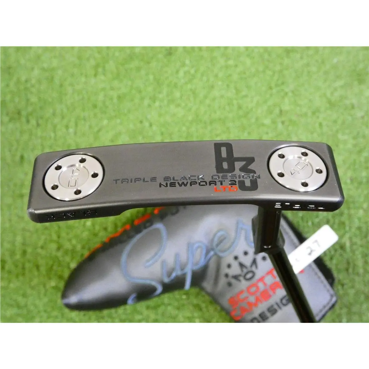 Titleist  - Scotty Cameron B3 Triple Black Limited Newport 2 1