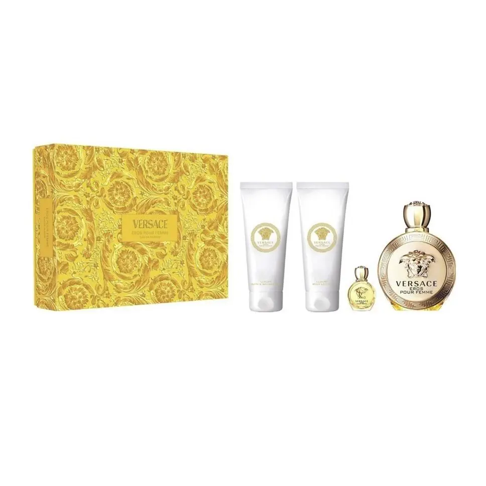 Versace Eros Luxury Gift Set 4 Piece