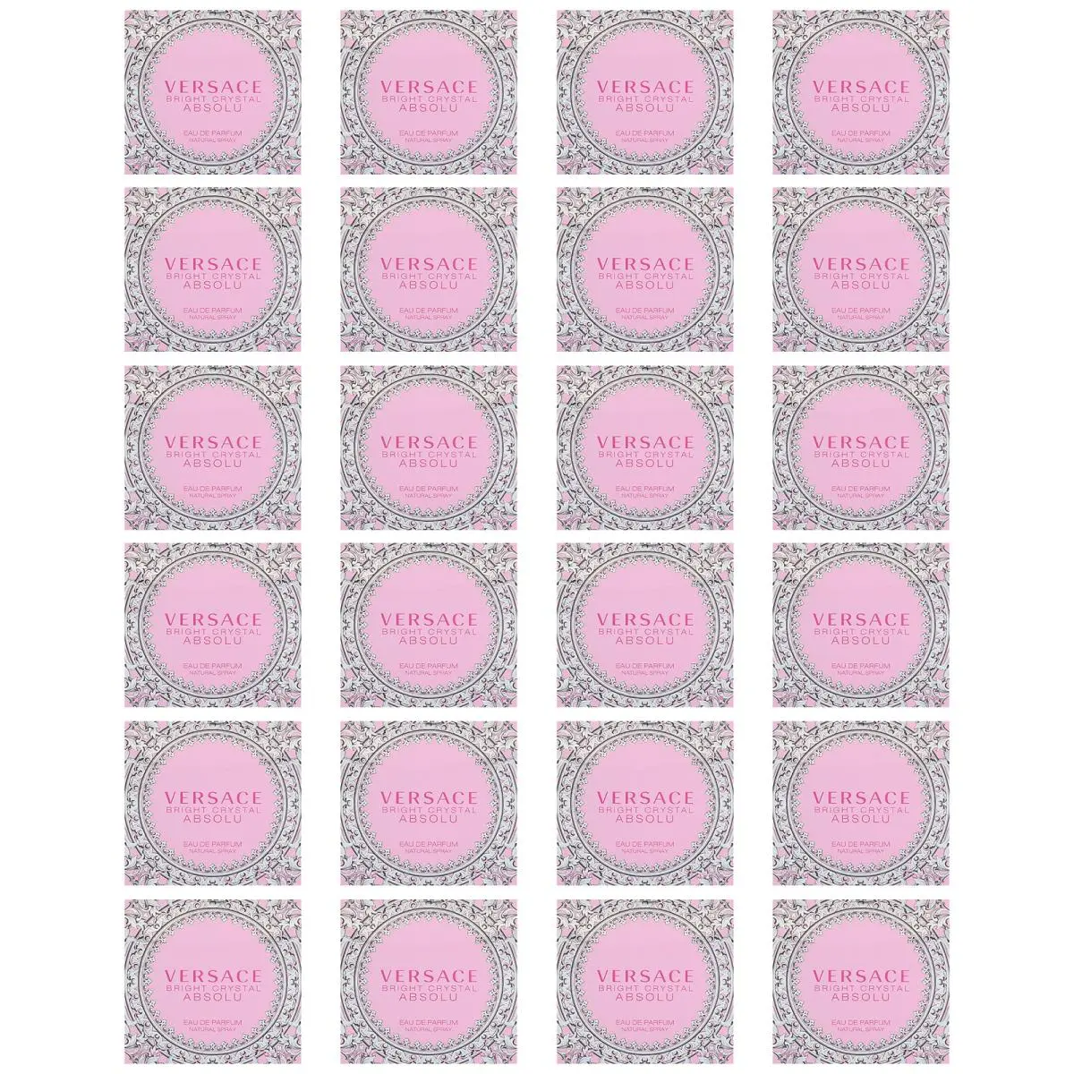24-Pack Gianni Versace Bright Crystal Absolute Eau De Parfum Spray 1.7 Oz