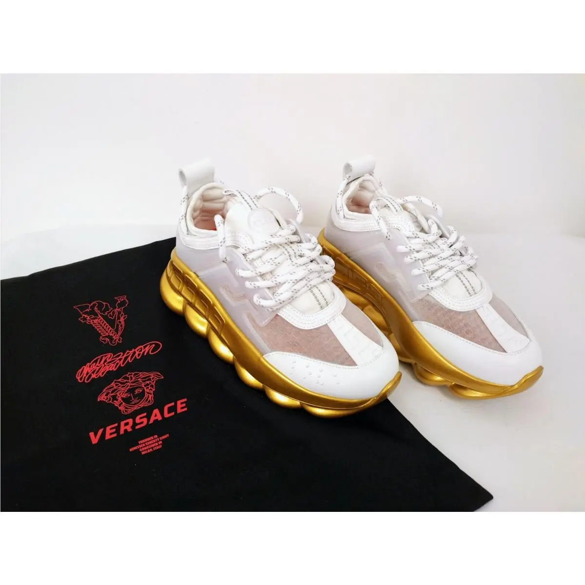 Versace shoes - Versace Sole Trainer - Sole Trainer - White 7