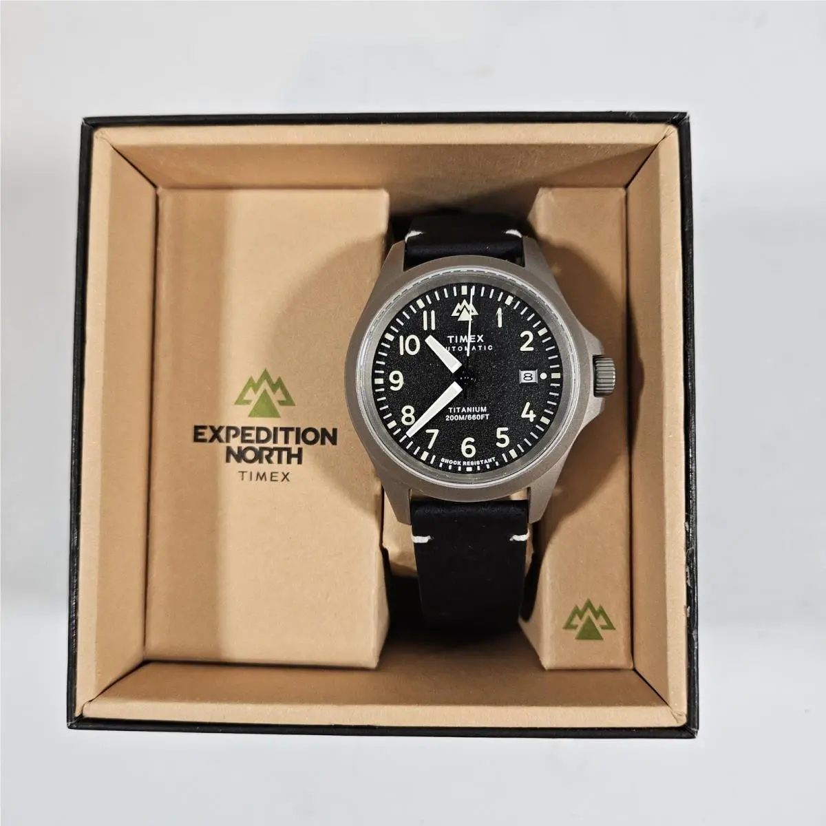 Men`s Expedition North Titanium Automatic 41mm Watch TW2V54000JR by Timex