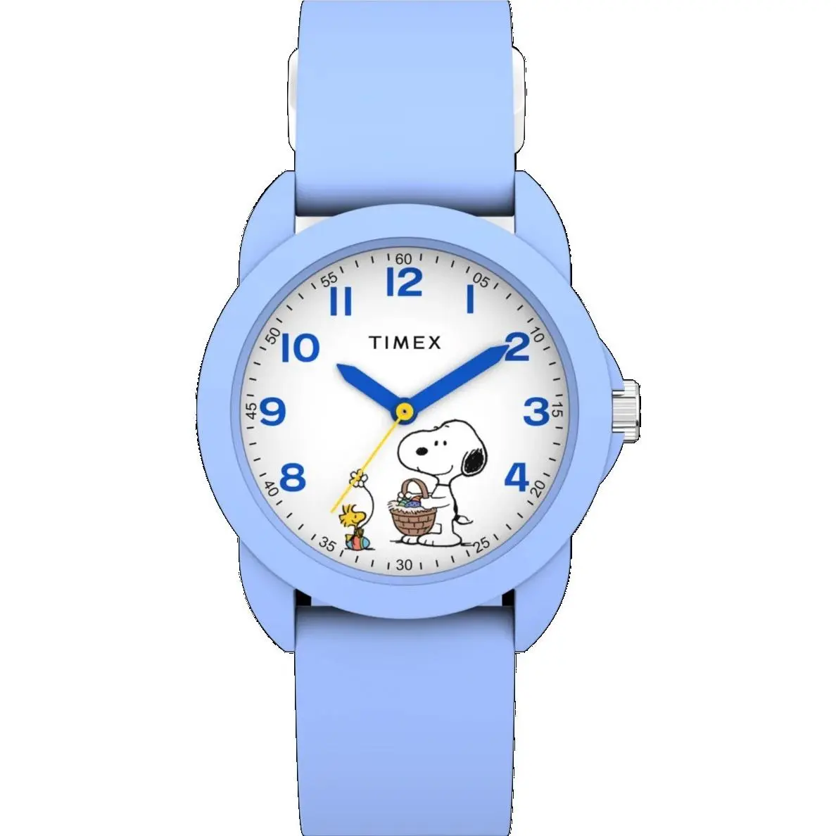 TW2Y51100 Youth Peanuts x Snoopy Blue Silicone Strap Analog Watch by Timex